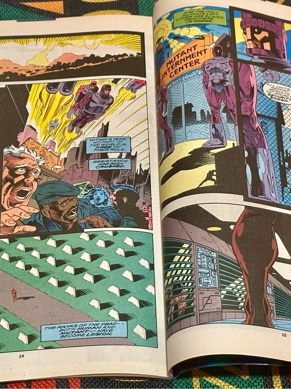 Marvel What If #47 Comic Book 1993 Magneto Took Over USA X-Men 30th Anniversary